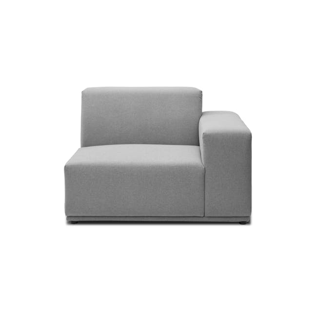 Milan 3 Seater Sofa - Slate (Fabric) - 9