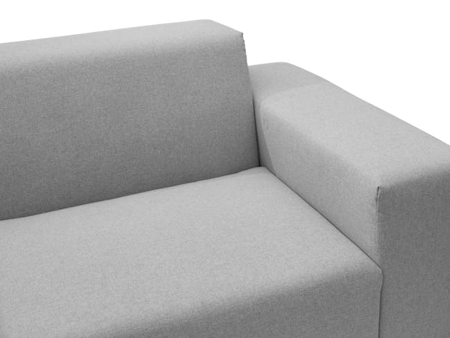 Milan 3 Seater Sofa - Slate (Fabric) - 14