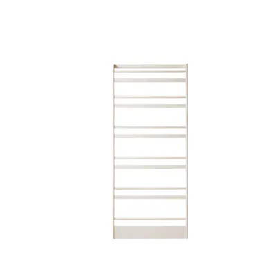 Micel 6 Tier Wall Shelf 0.6m - White
