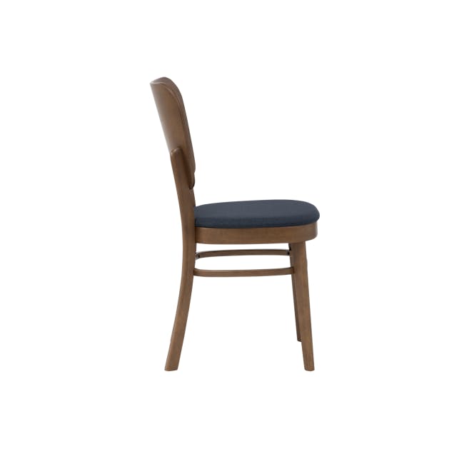 Beverly Dining Chair - Cocoa, Navy (Fabric) - 2