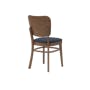 Beverly Dining Chair - Cocoa, Navy (Fabric) - 3