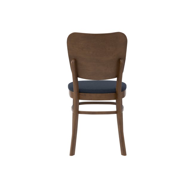 Beverly Dining Chair - Cocoa, Navy (Fabric) - 4