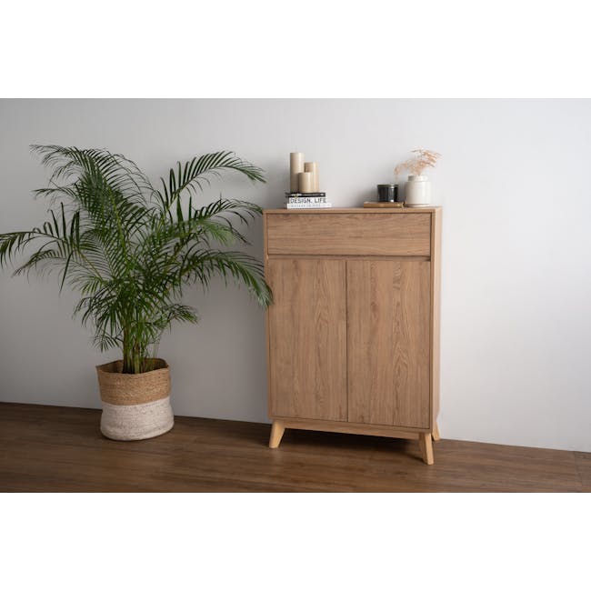 Herschel Tall Sideboard 0.8m - Natural - 2