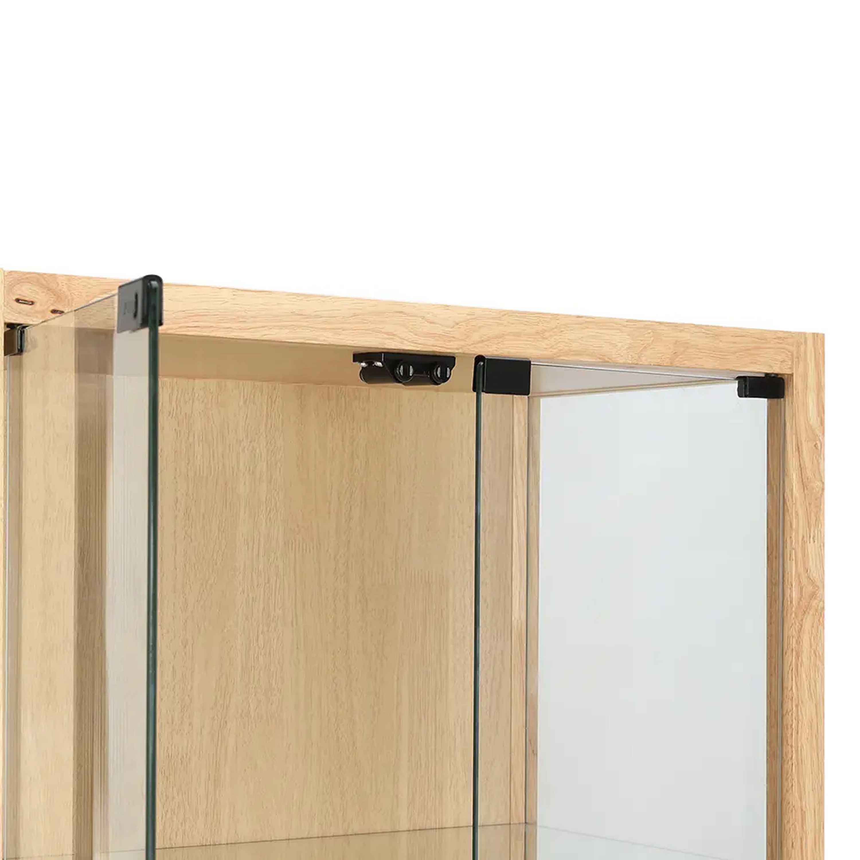 Nornas Ikea Wine Cube Niya Glass Cabinet Oak, Niya By HipVan HipVan