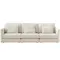 Mara 4 Seater Sofa Bed - Ivory (Aquatex Fabric)