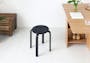 (As-is) Oliver Stool - Black - 1 - 8