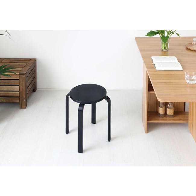 (As-is) Oliver Stool - Black - 11