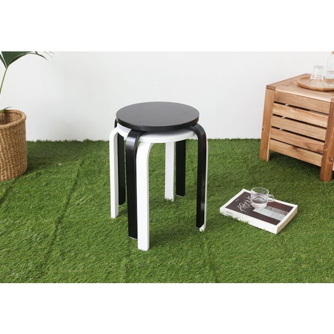 (As-is) Oliver Stool - Black - 14