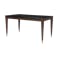 Persis Marble Dining Table 1.5m - Black, Walnut