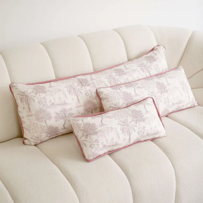 House of Holly Luxe Cloud Pillow - Fruit Toile Strawberry (3 sizes) - 3