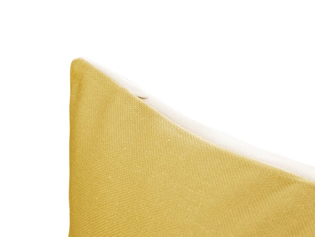 Throw Cushion Cover - Mustard - 3