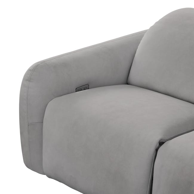 Harmony 2 Seater Power Recliner Sofa - Night Sky (Scratch Resistant) - Zero Wall - 13