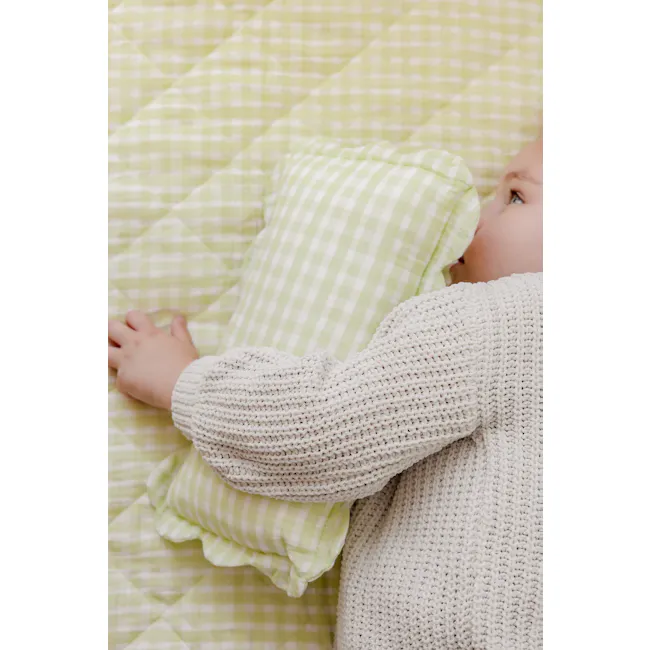 Soft Spot Soft Quilt Blanket - Pistachio - 3