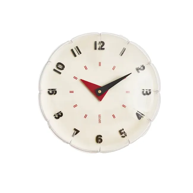 Cleve Wall Clock - Beige - 1