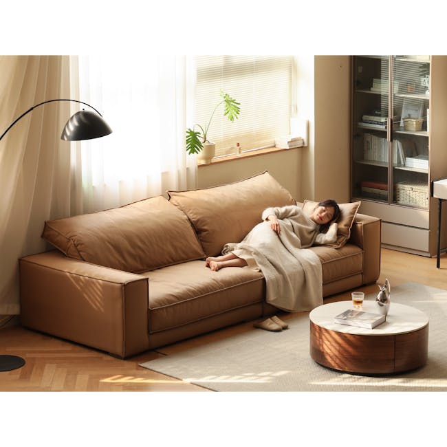 Forza 3 Seater Sofa - Tan (Pet Friendly) - 4