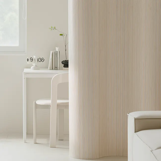 Rollie Room Divider - White - 5