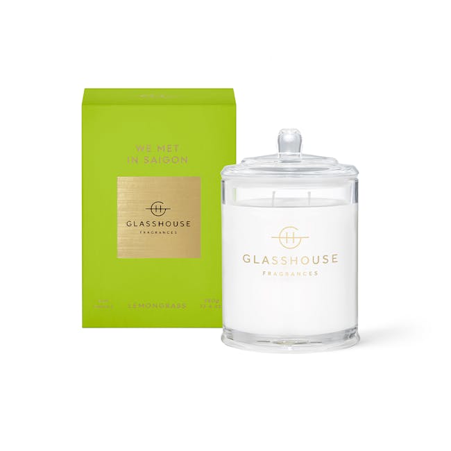 Glasshouse Fragrances Triple Scented Soy Candle 380g - We Met in Saigon - 0
