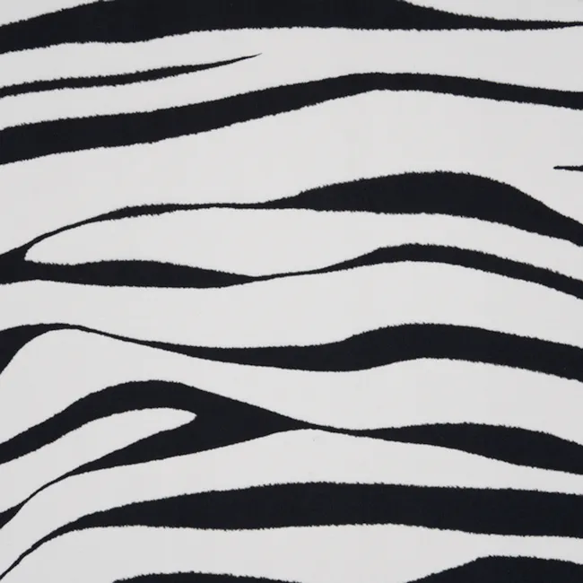 Zebra Low Pile Water Resistant Rug (3 Sizes) - 3