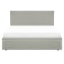 Arthur King Storage Bed - Oslo Grey (Faux Leather) - 0