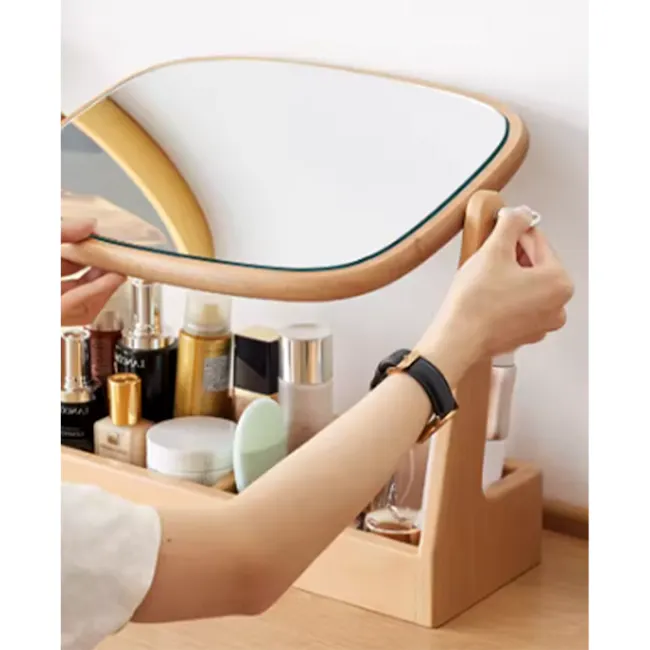 Lisa Vanity Mirror (2 Sizes) - Natural - 5
