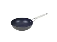 Risoli Deep Frying Pan Blackplus 18/10 Induction Steel Handle (2 Sizes) *Free Kitchen Tools Set*