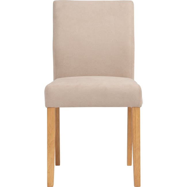 Ladee Dining Chair - Natural, Soft Beige - 3