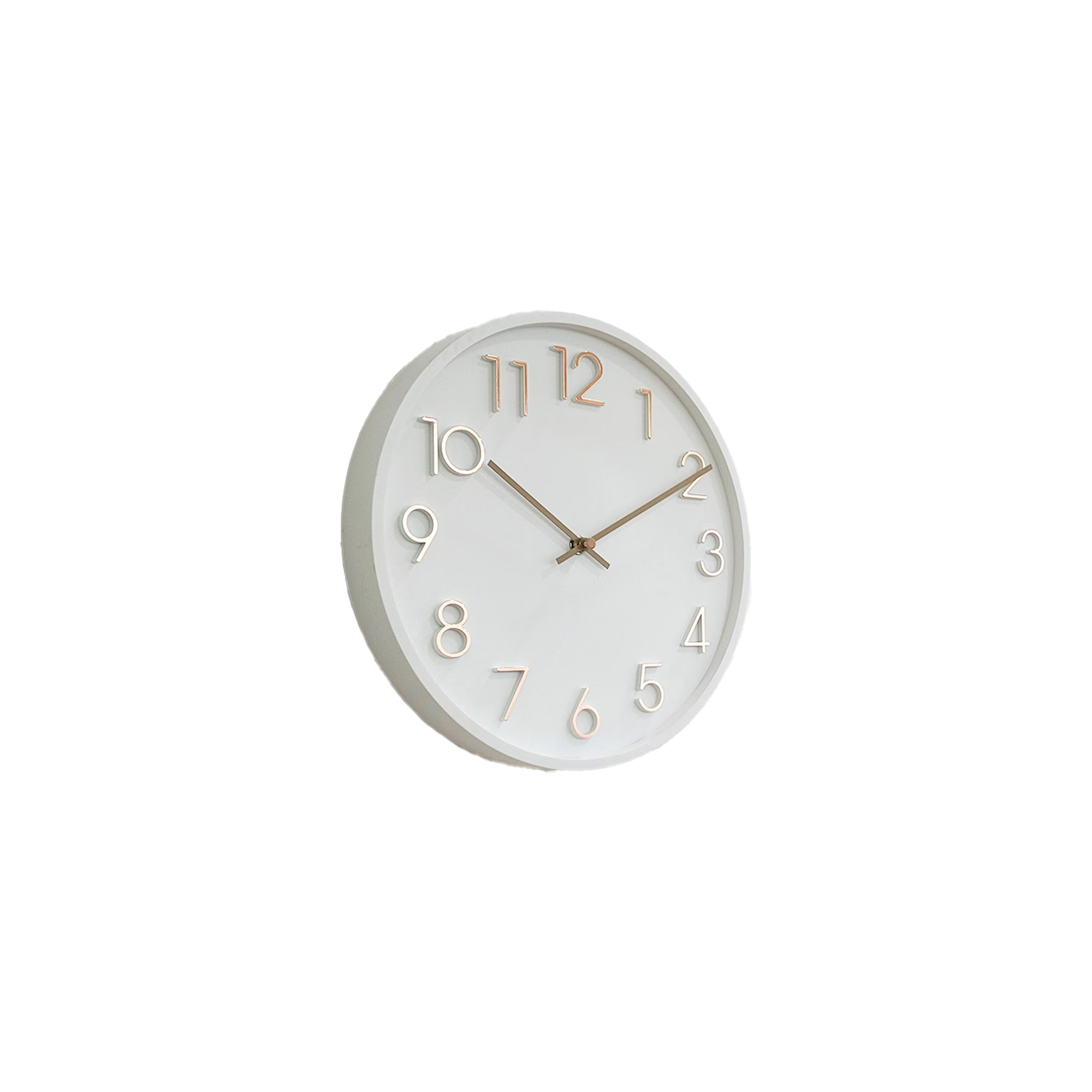 Lara Wall Clock - White