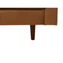 Nolan 3 Seater Sofa - Penny Brown (Premium Aniline Leather) - 7