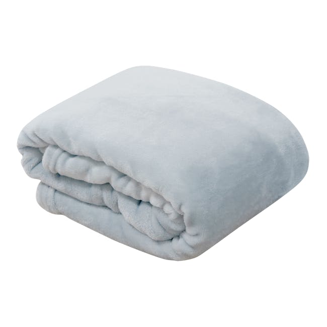 Marlow Velvet Plush Blanket - Grey - 0