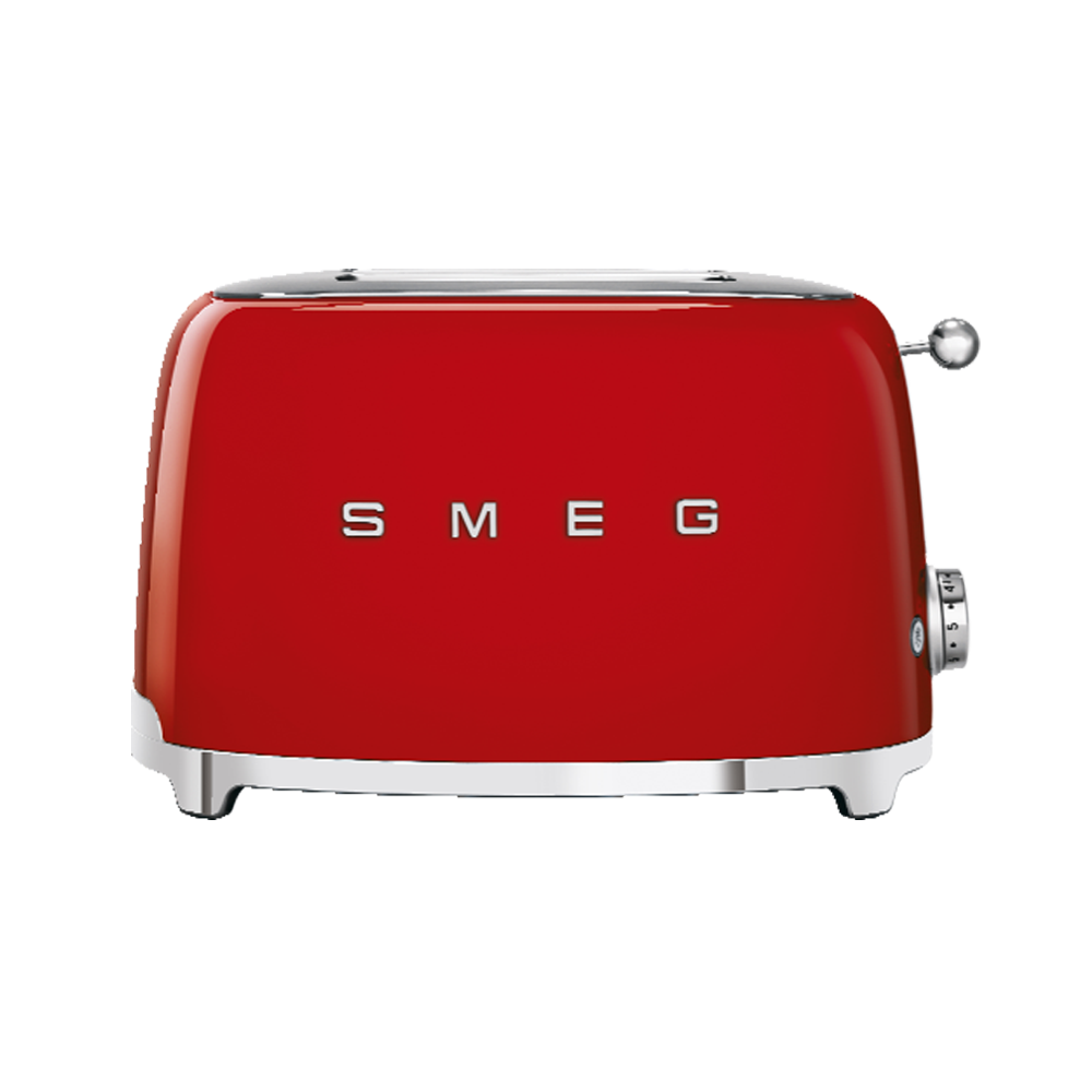 smeg 4 slice toaster rose gold