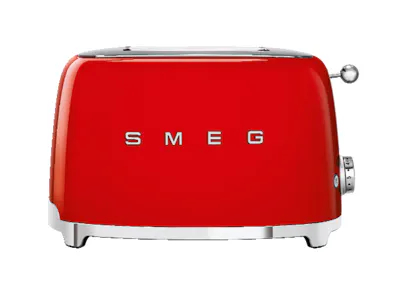 Smeg 2-Slice Toaster - Red