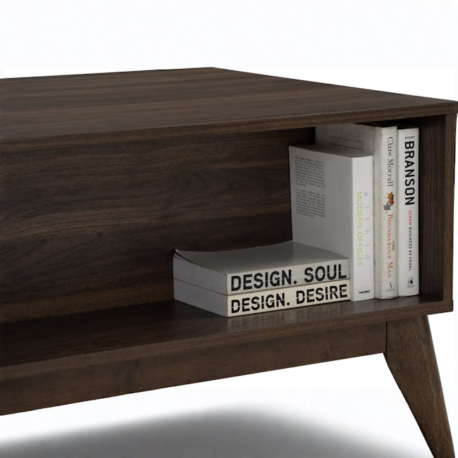 (As-is) Herschel Coffee Table - Walnut - 2 - 20