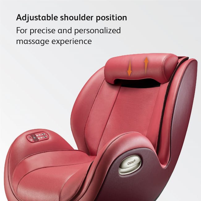 OSIM uDivine Mini Massage Sofa - Red *Online Exclusive!* - 8