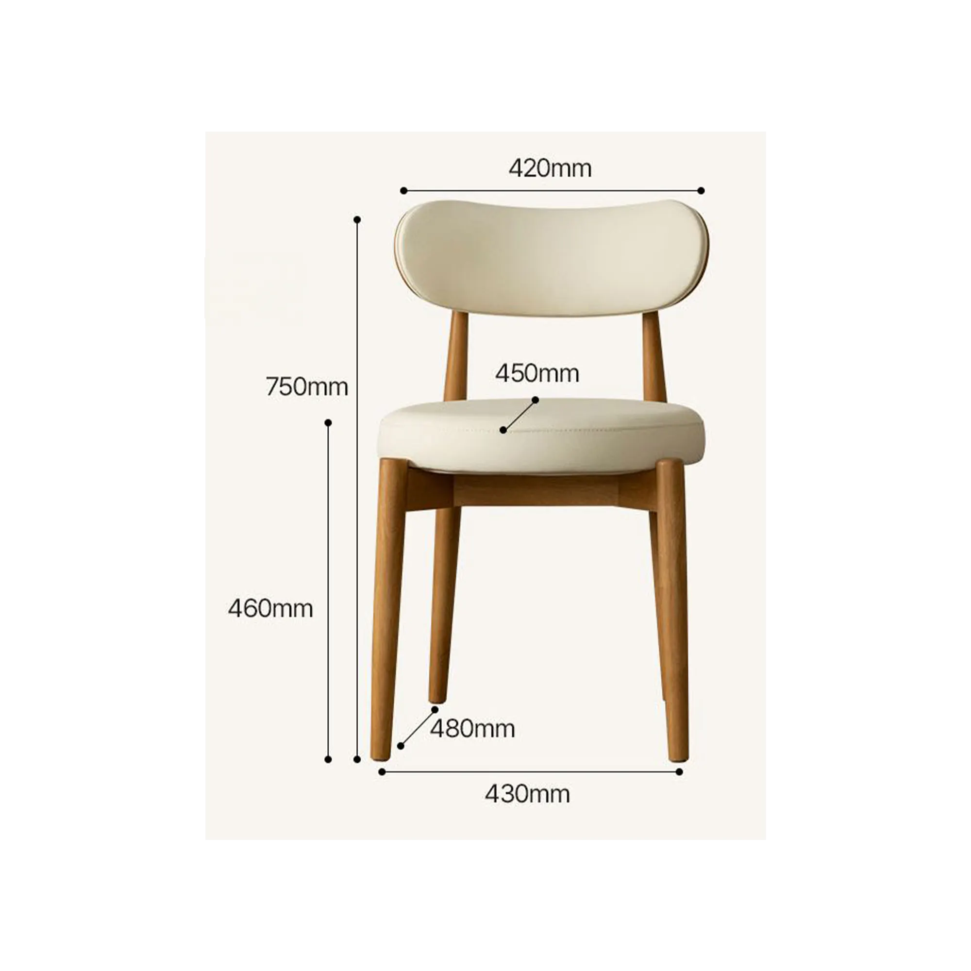 Lornell Dining Chair - Walnut - 10