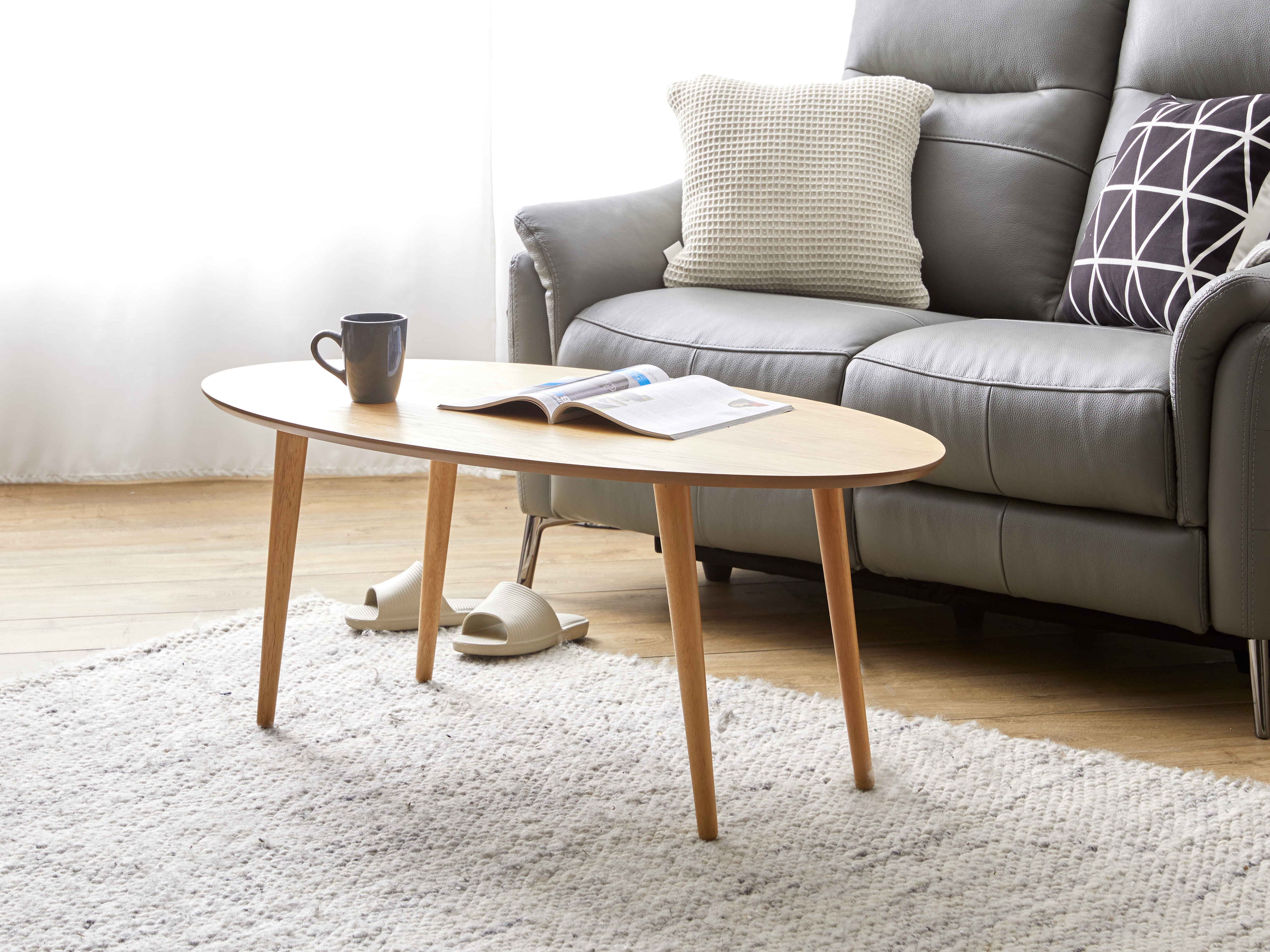 oval coffee table top