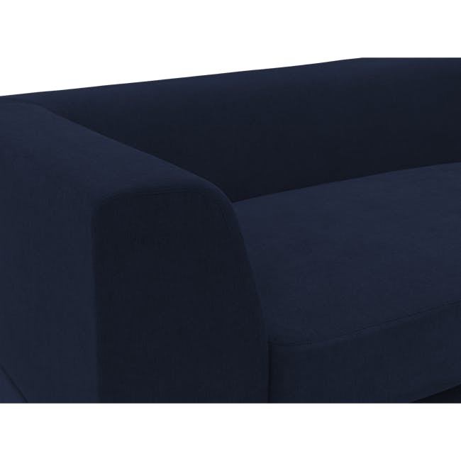 Abby Chaise Lounge Sofa - Navy - 8