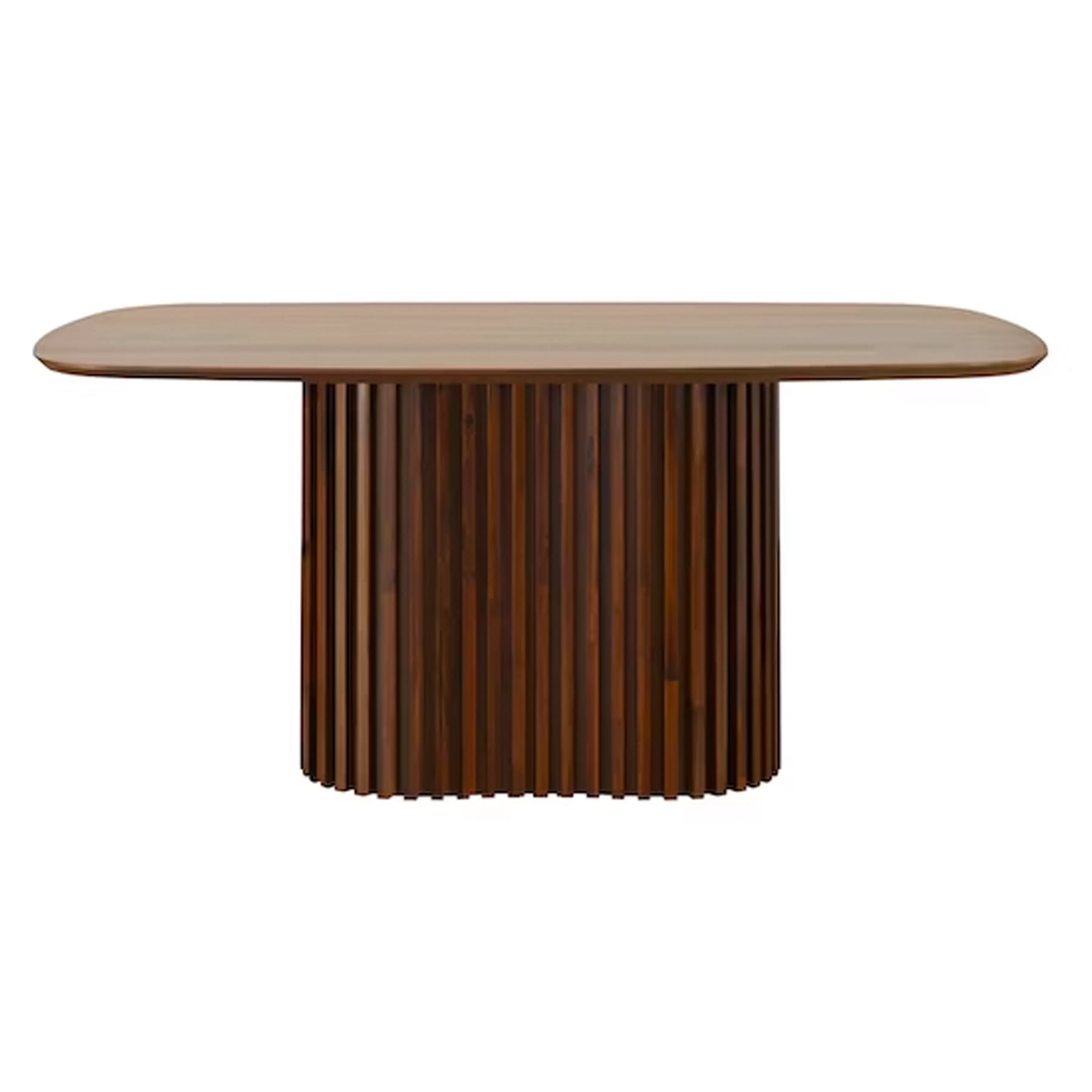 (As-is) Bolton Dining Table 1.8m - Walnut - 1