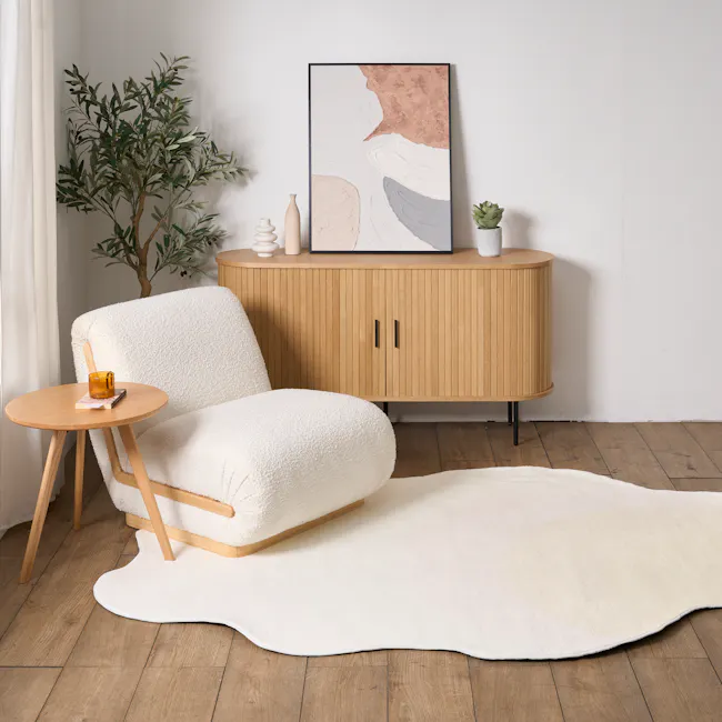 Juniper Asymmetrical Low Pile Rug (3 Sizes) - 2