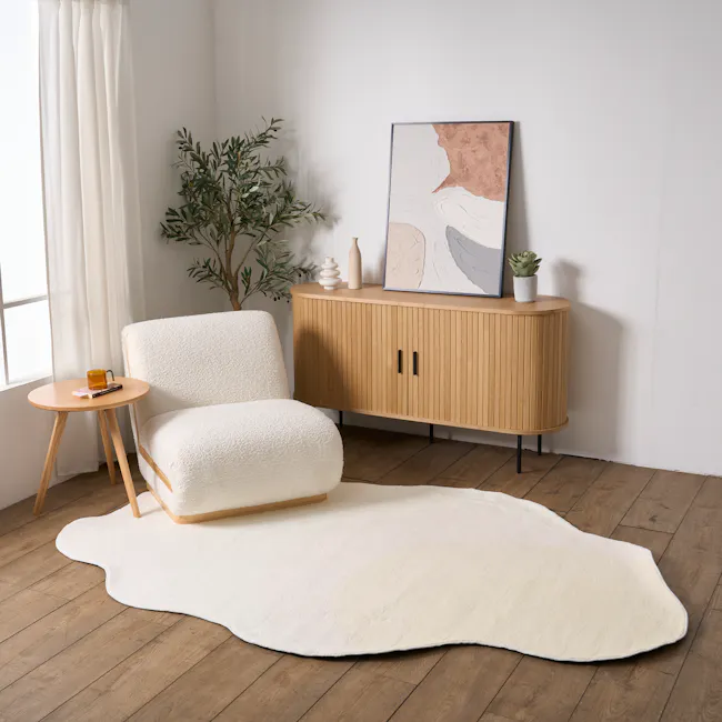Juniper Asymmetrical Low Pile Rug (3 Sizes) - 3