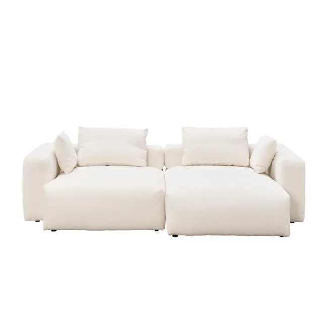 Blanca Armless Sofa Unit (Down Feathers) - 11