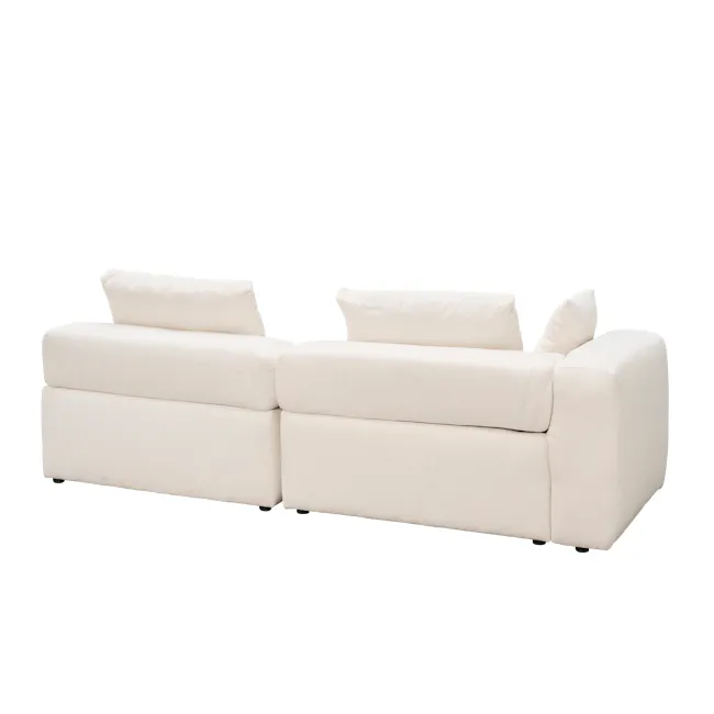Blanca Armless Sofa Unit (Down Feathers) - 12