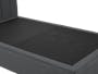 Audrey King Storage Bed - Hailstorm (Fabric) - 7