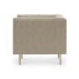 Cadencia Armchair - Warm Taupe (Faux Leather) - 5