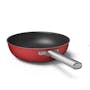 SMEG 30cm Wok - Red - 1