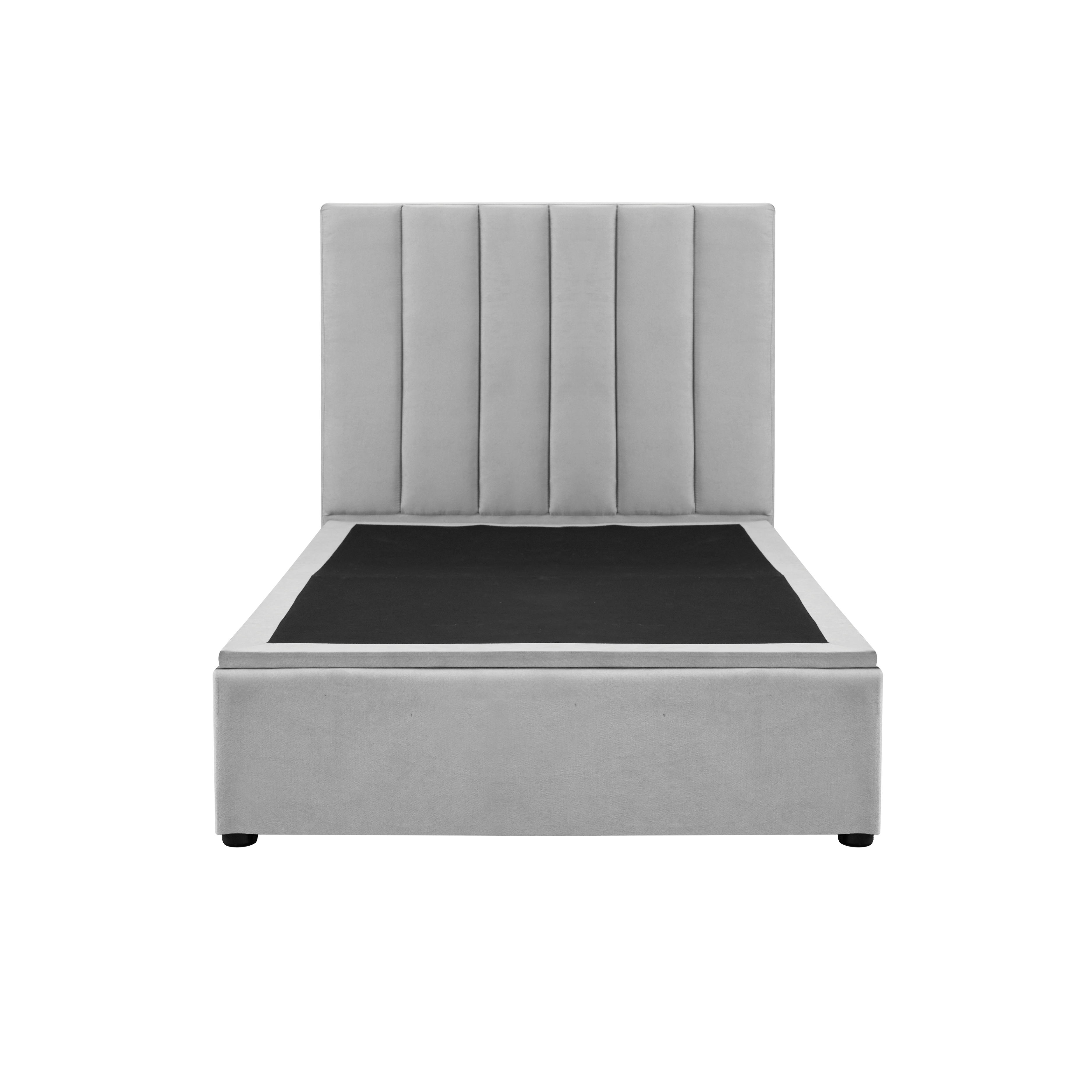 Single Bed Frame Singapore High & Small Single Bed with Storage