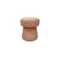 Nordic Ottoman with Water Repellent Function - Terracotta