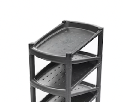 Algo Zig Zag Shoe Rack with Wheels (3 Sizes), Algo HipVan
