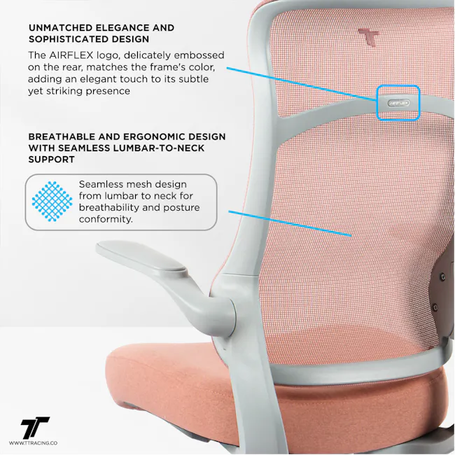 TT AIRFLEX Ergochair - Minty Green - 3