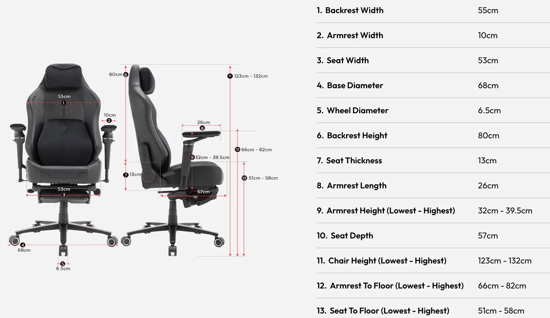 TTRacing Maxx Pro Air Threads Fabric Gaming Chair - Dusk - 12