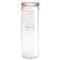 Weck Jar Cylinder with Glass Lid and Rubber Seal (3 Sizes) - 3